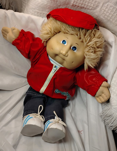 Cabbage patch kid - boy, doll