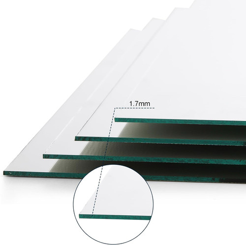 Set square mirror - set, candle