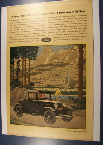 1930 ford model - a, coupe