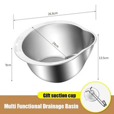 Stainless Steel Rice Washer