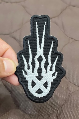 Embroidered rock music iron - music, on