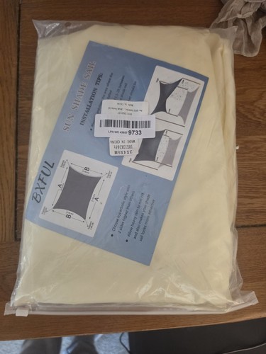 Sun shade sail 3x5m rectangle - sail,
