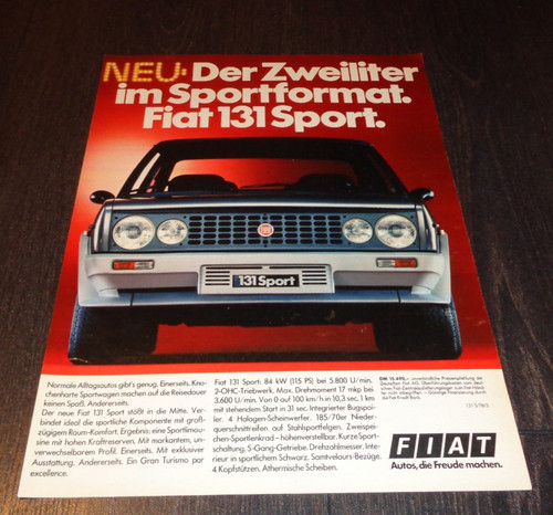 Fiat 131 sport - 131,