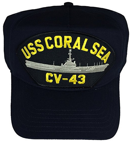 Uss coral sea hat navy - cv-43,