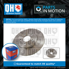 2x Brake Discs Pair Solid fits JAGUAR X TYPE X400 2.2D Rear 05 to 09 QJBA 280mm