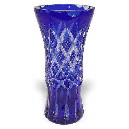 Bohemian cobalt blue cut - cobalt,