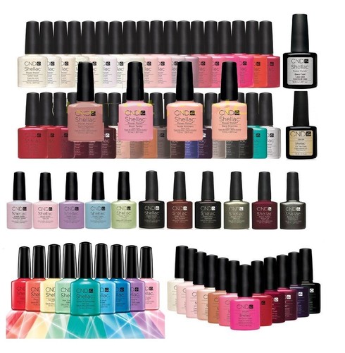 Cnd shellac nail gel - shellac,