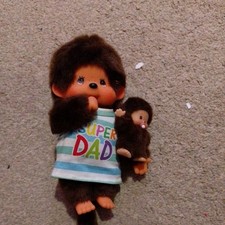 Retro Monchichi Super Dad