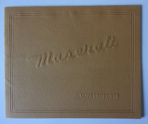 Maserati quattroporte iii - maserati,