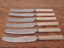 Vintage Set 6 x Faux Bone