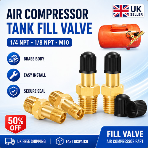 Brass air compressor - brass, fill