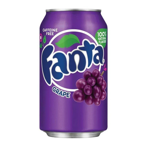 Fanta grape 12oz - fanta, (355