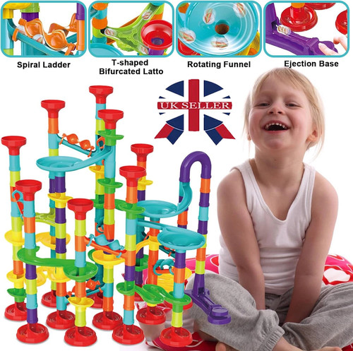197pcs marble run - set, maze