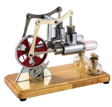Stirling Steam Model Engine With LED