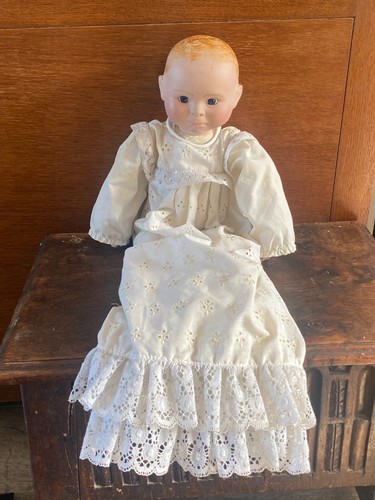 Antique english porcelain doll - antique,
