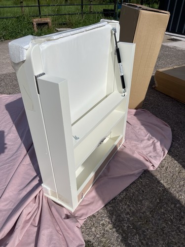 Wall mounted folding wooden