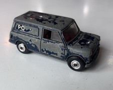 Vintage 1960s Corgi Toys No. #448 Austin Mini Police Van