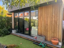 GARDEN ROOM OFFICE STUDIO HOME GYM SUMMER HOUSE SHED WOODEN TIMBER CABIN HUT