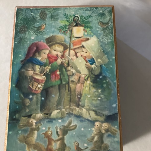 Christmas schmid music box - schmid,