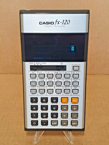 Vintage casio 120 - vintage, fx-120