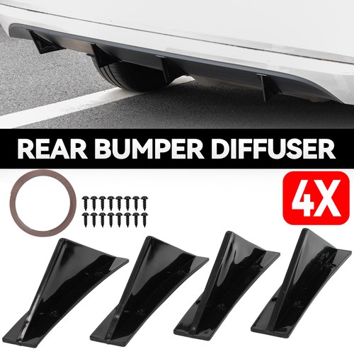 Curved car rear body bumper - 4,