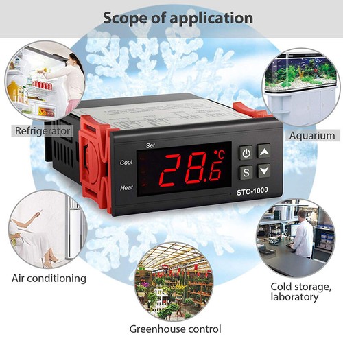 Digital thermostat electronic - digital,