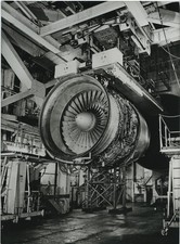 Rolls-Royce RB211 Aero Engine Test Bed Derby Works Lockheed Tri-Star 1971 Photo