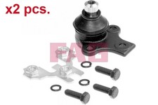 X2 PCS FRONT / LOWER BALL