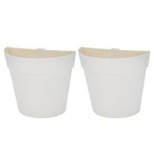  2 PCS Wall-mounted Flower Pot Stand Pots Plants Indoor Garden Planters