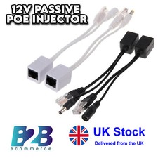 12v Passive Poe Injector and