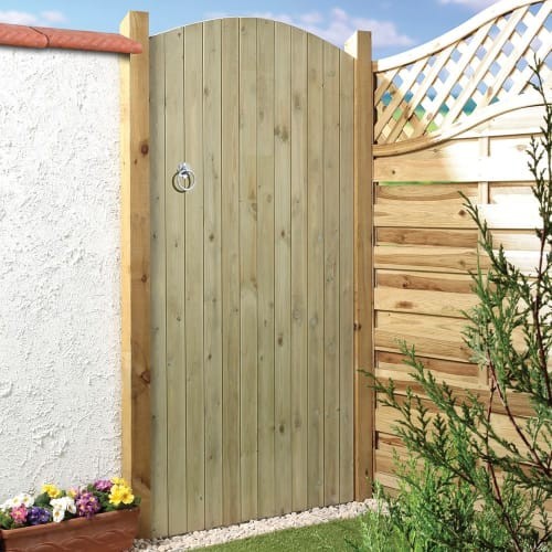 Wooden garden gate - wooden,