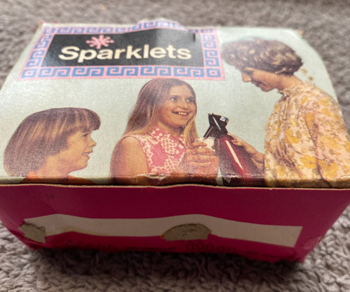 Vintage sparklets bulbs box - vintage,