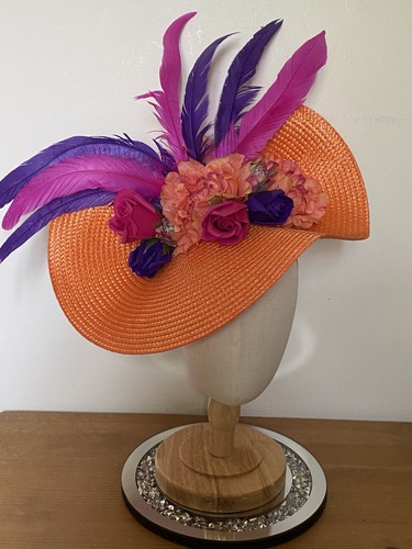 Large orange purple and - large,