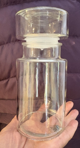 Vintage clear glass - ,