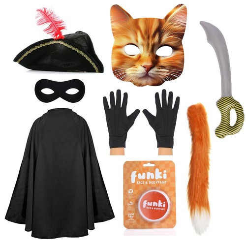 Childs cat boots bandit - cat,