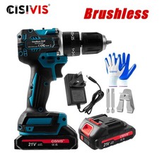 21V Cordless Brushless Drill 2