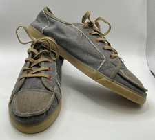 Sanuk Size 8 Canvas Shoe Mens