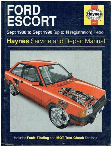 Ford escort mk3 mk4 incl - escort,