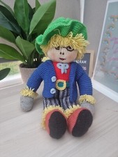 Jean Greenhowe's Scarecrow Dad Hand Knitted Hand Made Scarecrow Doll - 16"