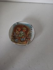 Miniature Hummel Style Plates