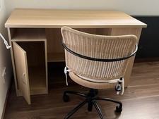 Solid Wood Desk With Chair