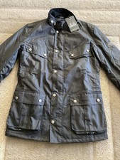Barbour International Tourer Duke Wax Jacket. Black. £299 Measurements in photos