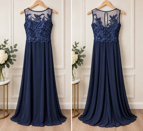 Marina navy blue lace - marina,