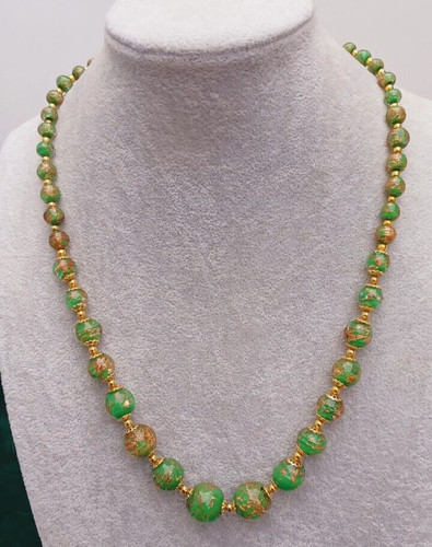 Venetian lime green gold - lime, foil
