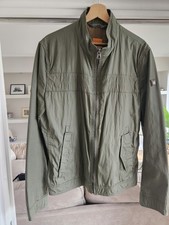 Hugo Boss Orange men's nylon jacket olive green. Large