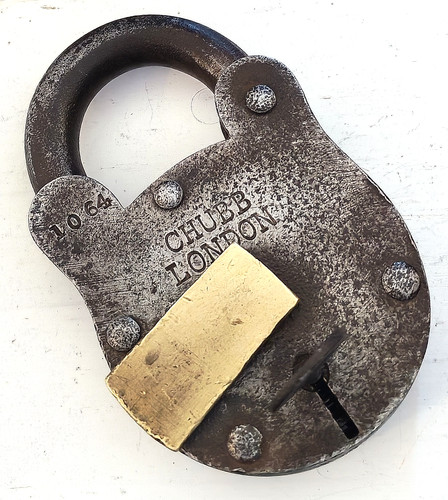 Vintage chubb london padlock - chubb,