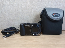 Panasonic Lumix DMC-TZ35 Compact Digital Camera In Black w/ Cable & Case