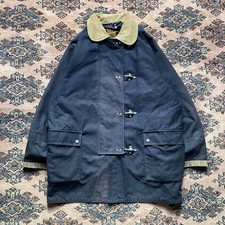 Vintage 80s sun faded navy FAY