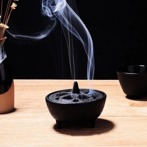 Mini cast iron incense - cast,
