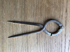 Vintage Nautical Brass & Steel Divider Course Plotter 7"